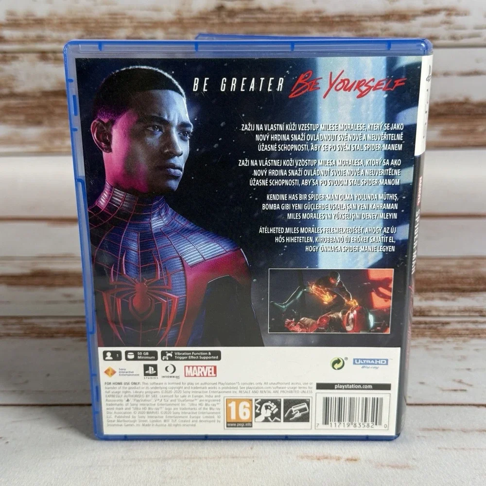 Marvel's Spider-Man Miles Morales PS5 EU Import Game Disc Only Resurfaced